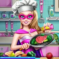 Super Barbie Real Cooking